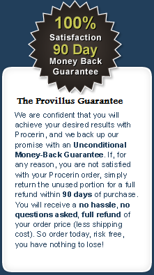 Procerin Money Back Guarantee