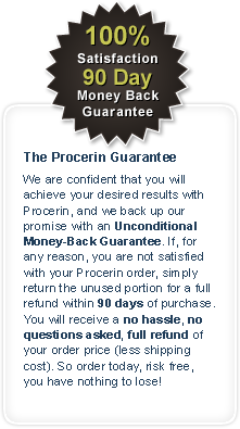 Procerin Money Back Guarantee